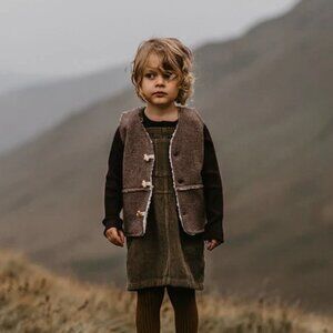 NWT The Simple Folk The Wool Vest - 4/5Y